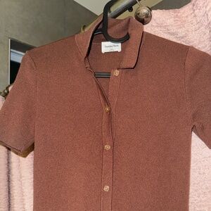 Sunday best Aritzia polo dress